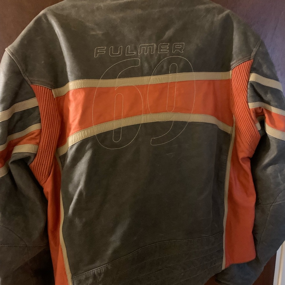 Arthur Fulmer ~ limited edition leather motorcycle jacket.